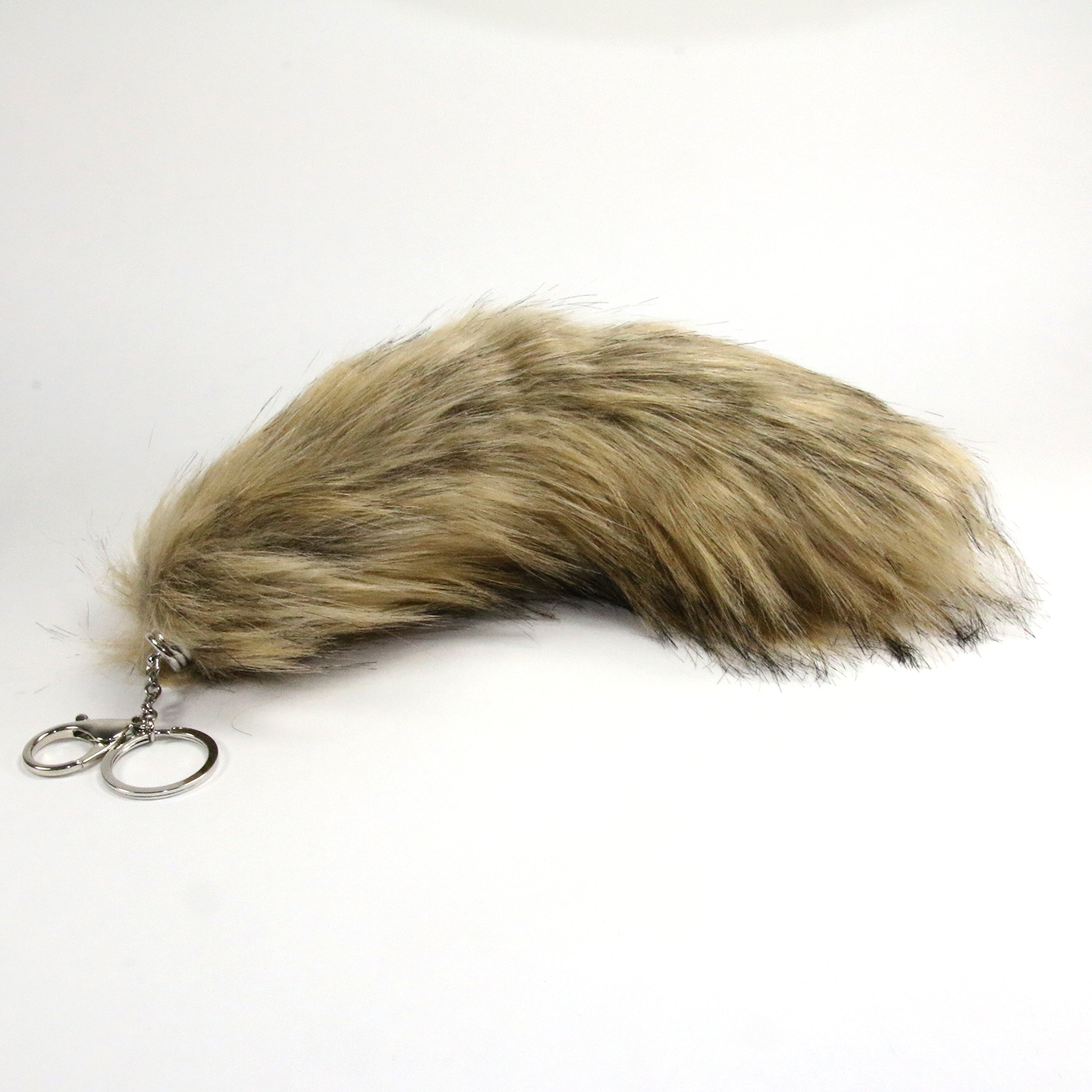 graent Fur Tail (artificial hair) Key Chain