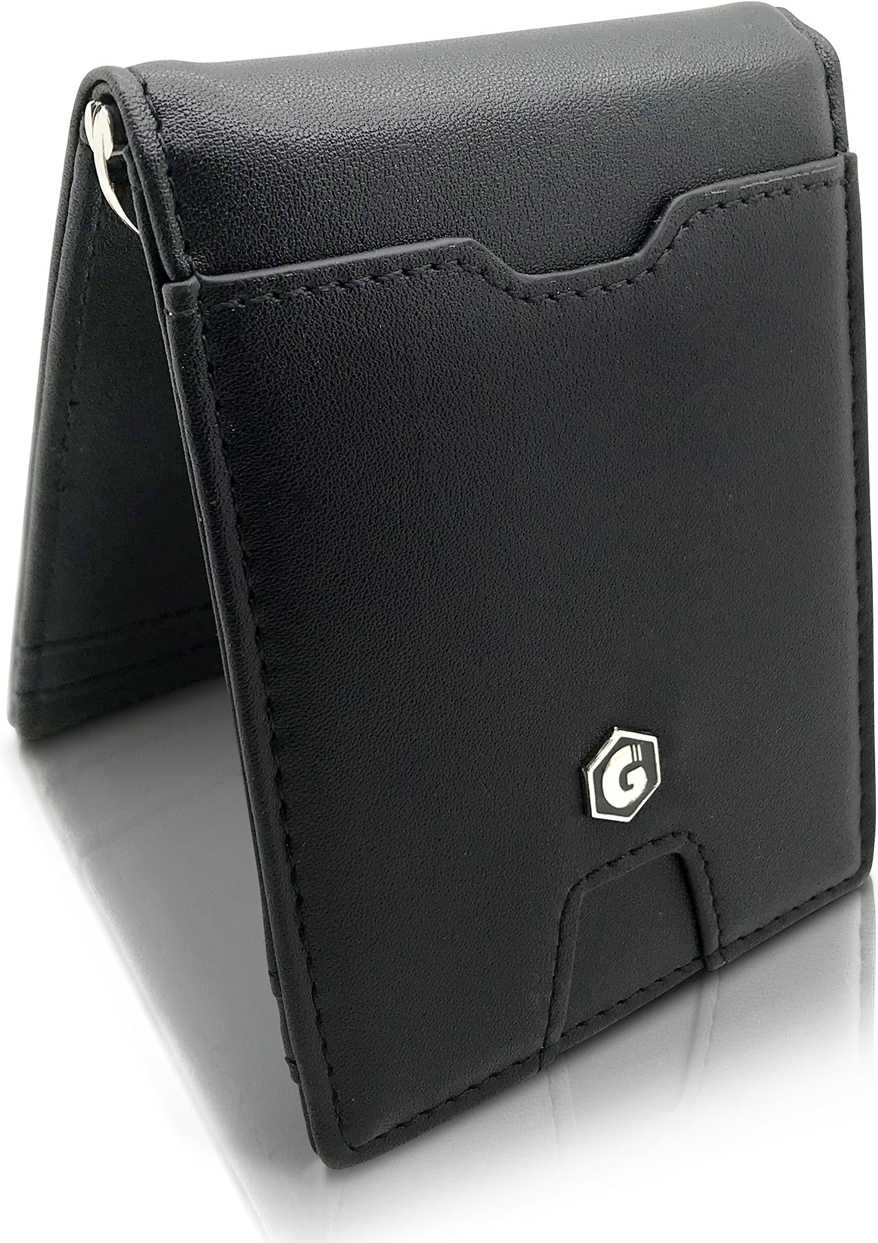 Credit Card Wallet with Coin Pocket Wallet Mens with Money Clip and RFID Blocking - Slim Wallet - Credit Card Holder Bifold Minimalist Mini Wallet Men Travel Wallet