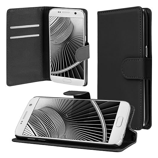 ECENCE Handyhülle Schutzhülle Case Cover kompatibel für Samsung Galaxy S7 G930 Handytasche 42040403