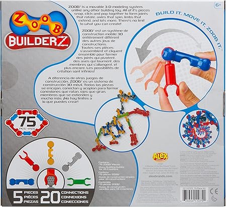 zoob 75 piece building set