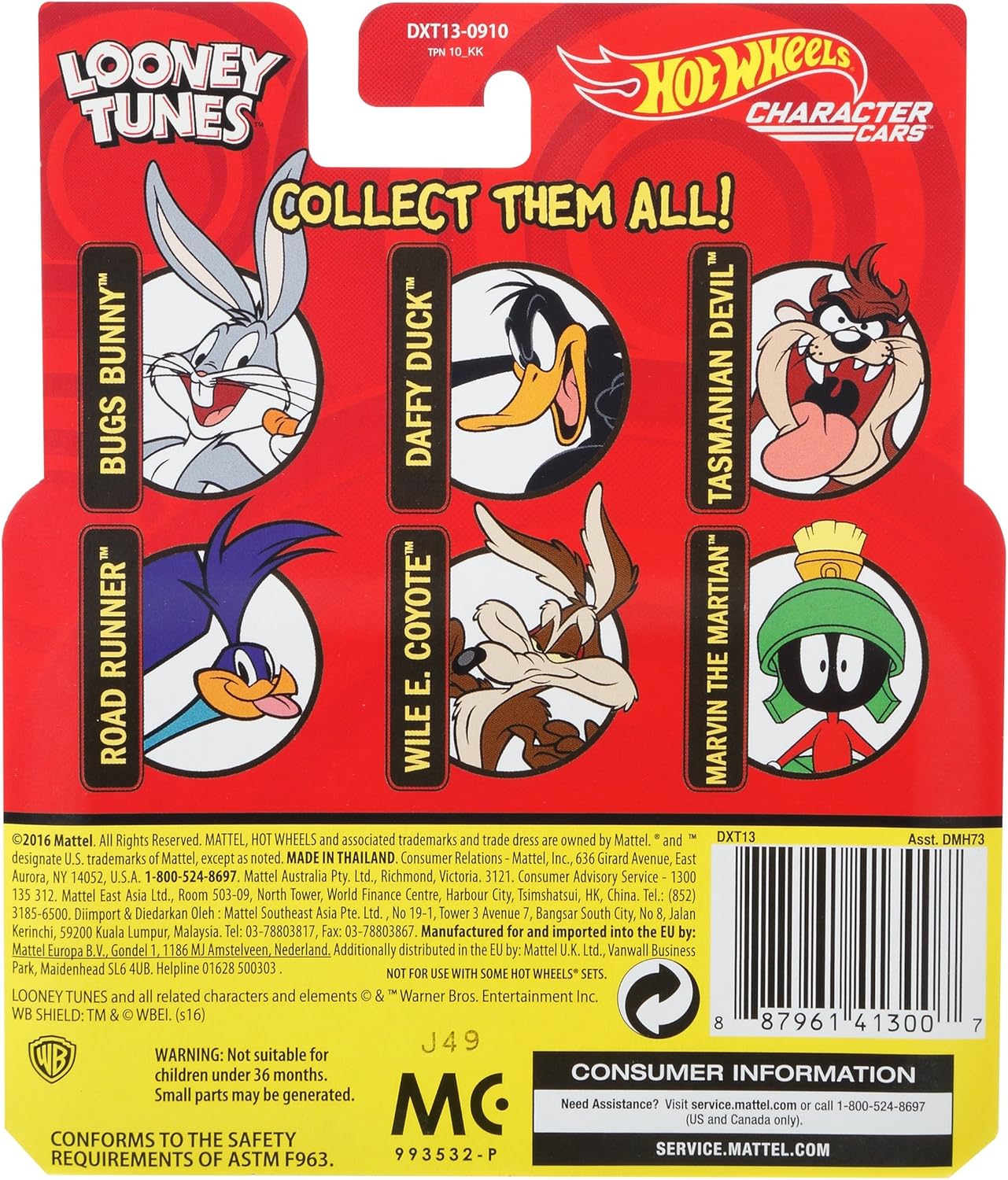 hot wheels looney tunes road runner