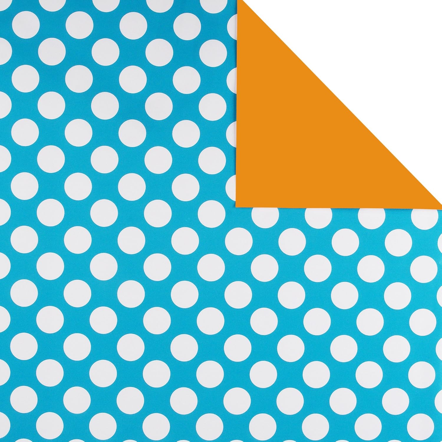 Hallmark Reversible Wrapping Paper, Brights - Green, Gray, Teal Prints & Orange, Blue, Purple Solids (Pack of 3, 120 sq. ft. ttl.) for Birthdays, Graduations, Father's Day, Baby Showers, Halloween: Kitchen & Dining