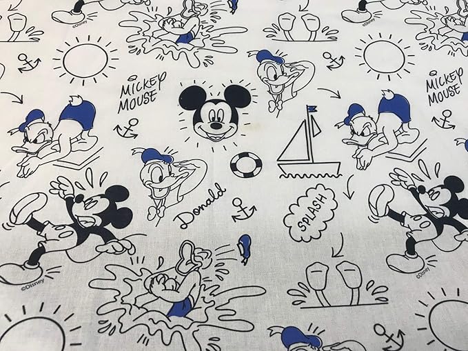 tela disney mickey playa 100% popelina algodón: Amazon.es: Amazon.es