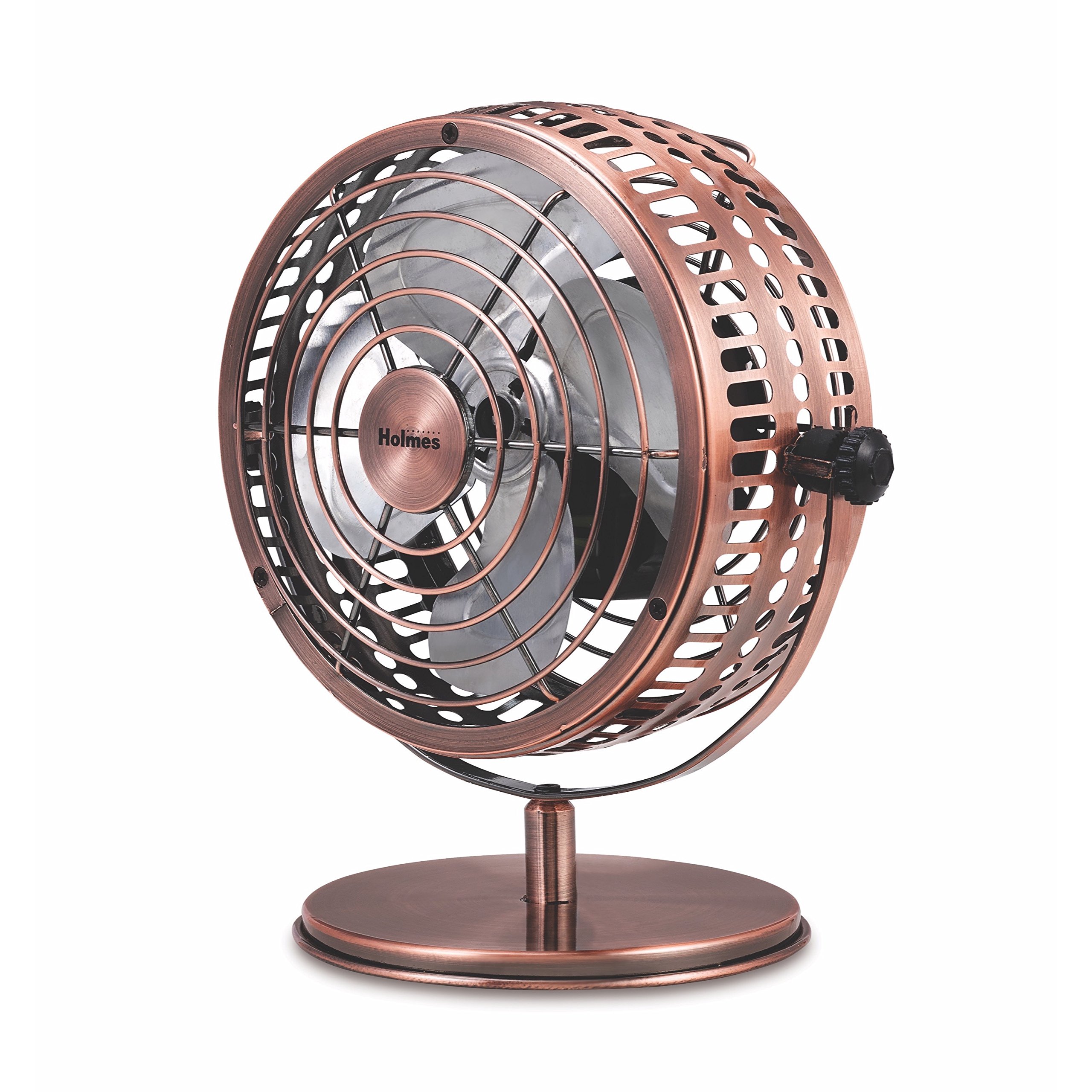 Holmes Heritage Desk Fan, 6inch, Brushed Copper 48894062858 eBay