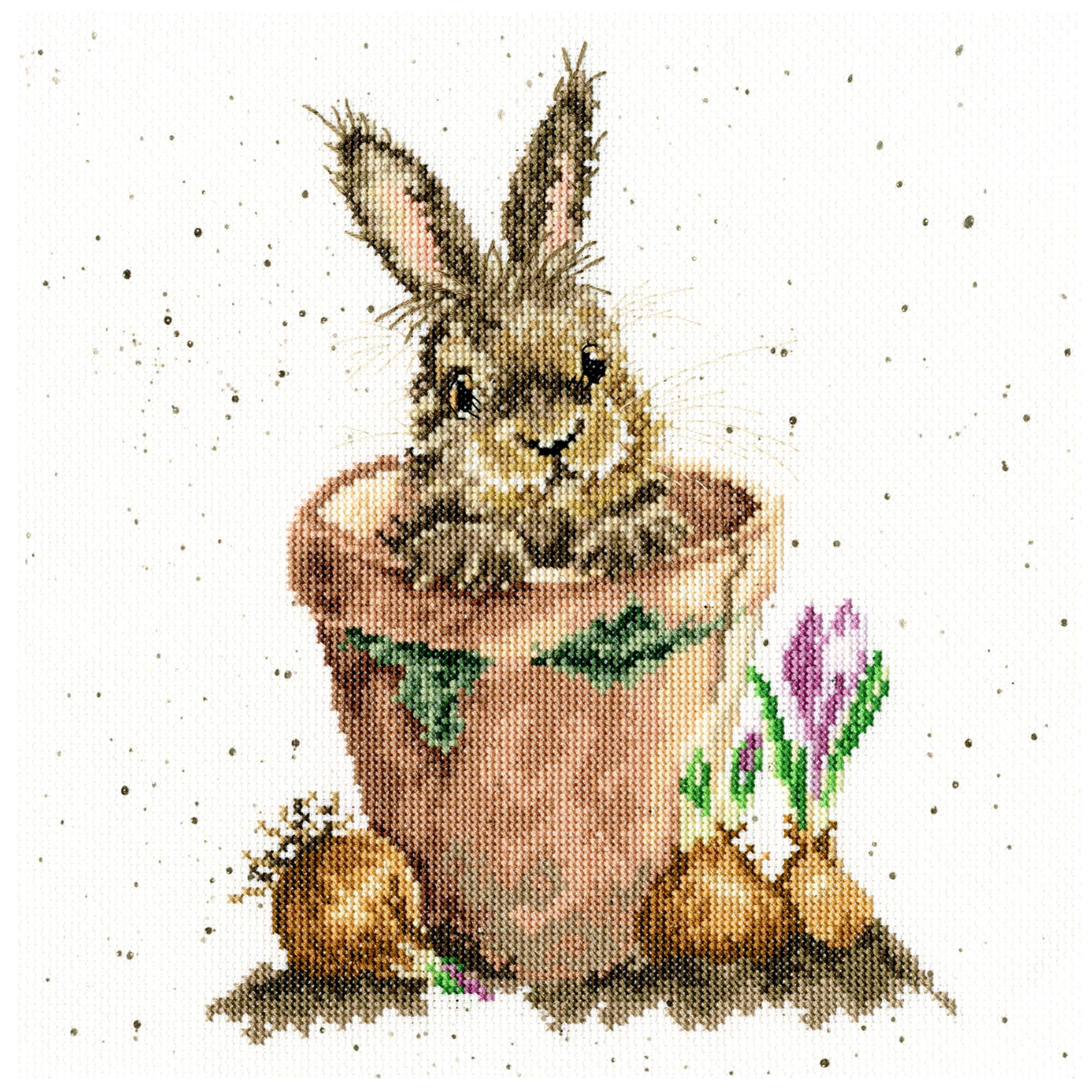 Bothy Threads Cross Stitch Kit - The Flower Pot