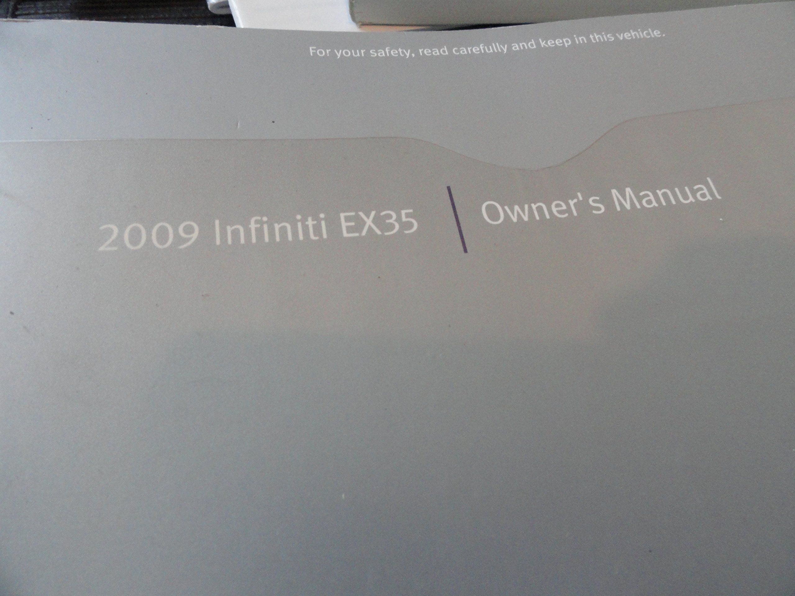 2009 Infiniti EX35 EX 35 Owners Manual with Navigation: Infiniti:  Amazon.com: Books