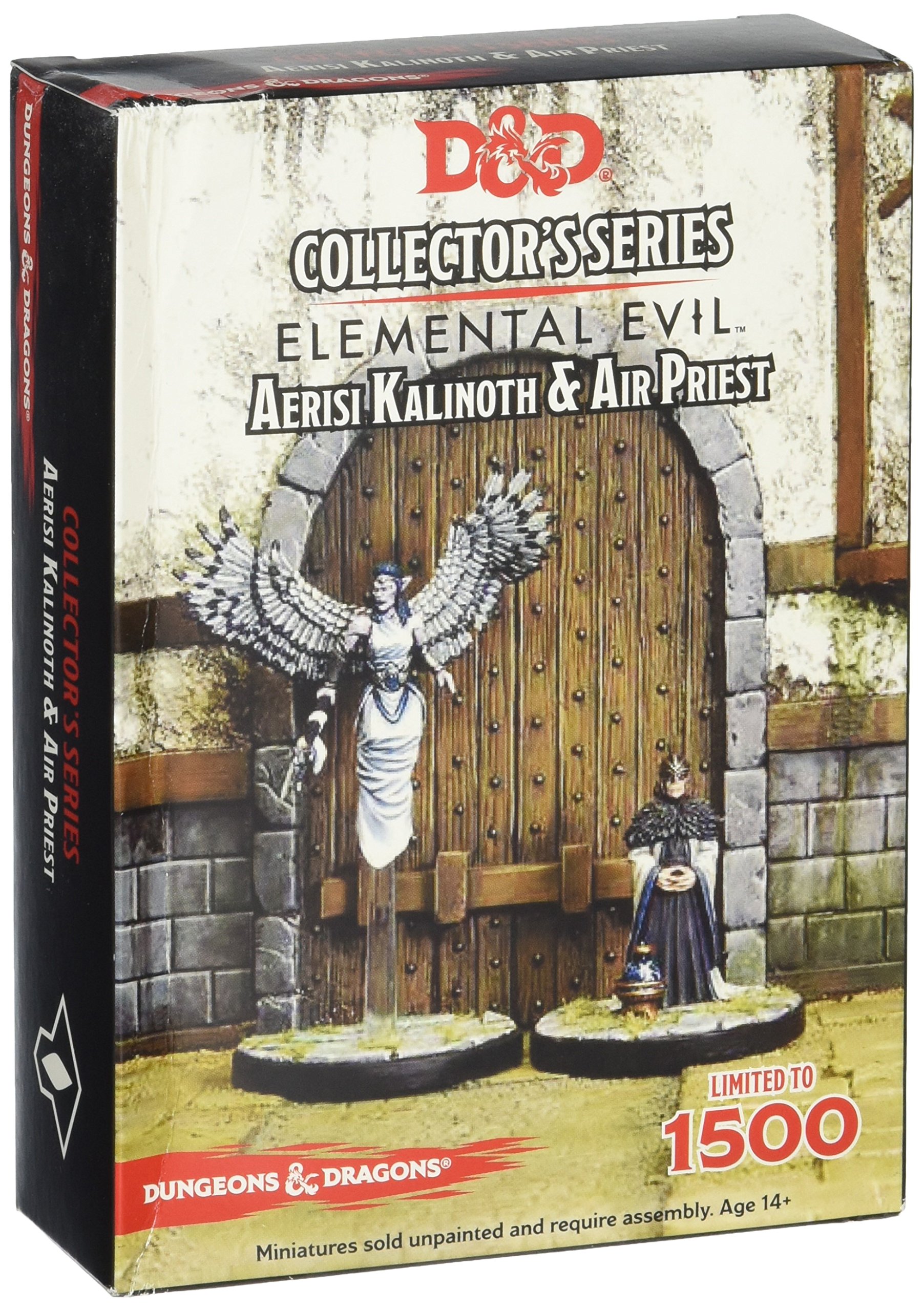 Gale Force Nine GF971043 Temple of Elemental Evil Aerisi Kalinoth and Priest 2 Figures Toy