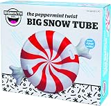 BigMouth Inc Peppermint Twist Snow Tube Over 3 Foot Wide Durable PVC Comfort view 3