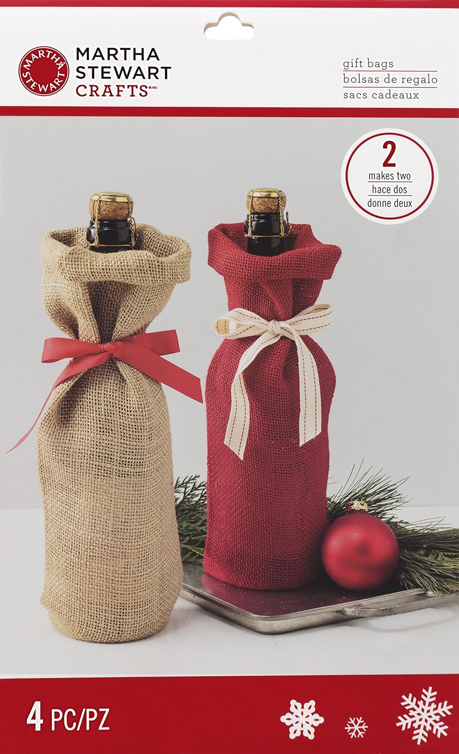 replacement martha stewart outdoor furniture on 3 14 X 15 97 X 26 13 Cm Martha Stewart Burlap Wine Bags 2 Pkg Holiday Lodge Multicoloured Other Scrapbooking Tsunamicompany Scrapbooking Tools