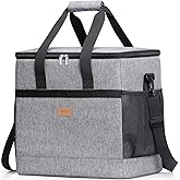 Lifewit Cooler Bag 30/50/60 Cans Collapsible and Insulated Large Lunch Bag Leakproof Soft Cooler Portable Tote for Camping/BBQ/Family Outdoor Activities