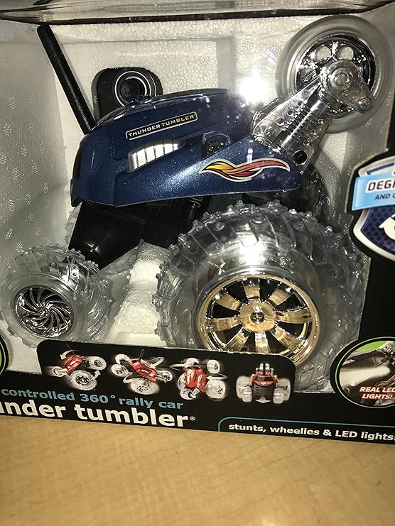 the black series radio control 360 rally car thunder tumbler
