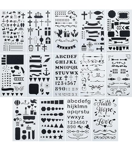 Stamperia Stencil Spessi Per Scrapbooking E Album – Collezione Quiet Days, Tappeto Barocco, Materiale Flessibile E Facile Da Pulire, Ideale Per Carte E Progetti Creativi