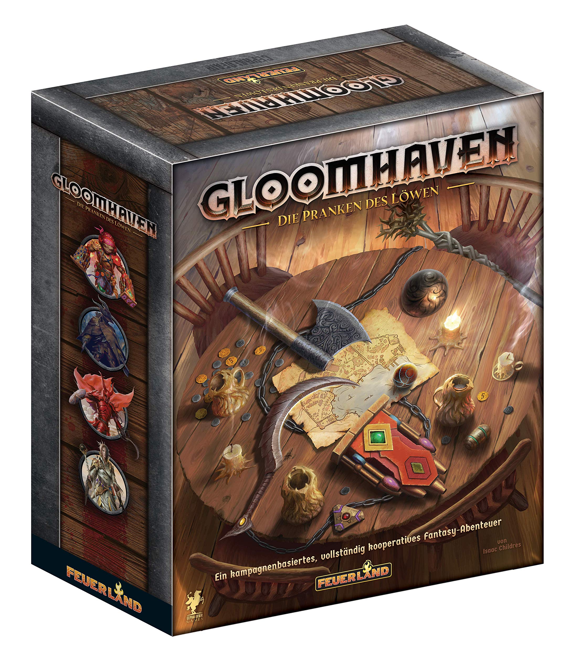 Feuerland Spiele 63577 Gloomhaven - The Pranken of the Lion