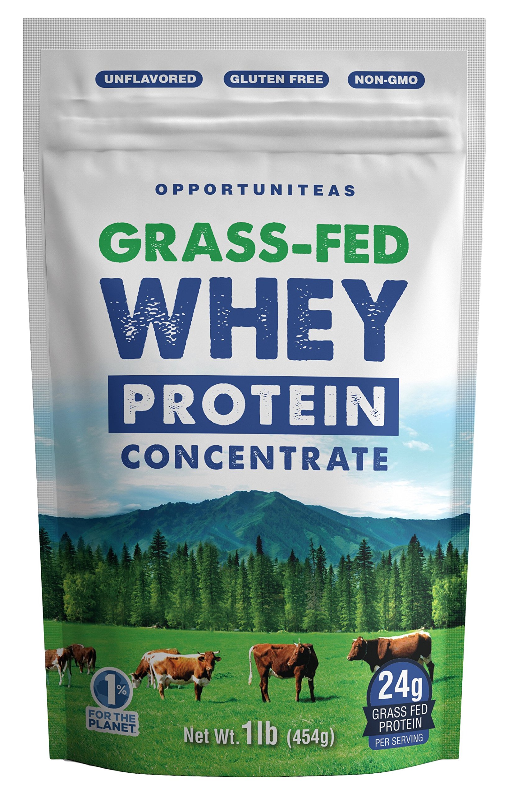 Buy Grass Fed Whey Protein Powder Concentrate, Premium Unflavored