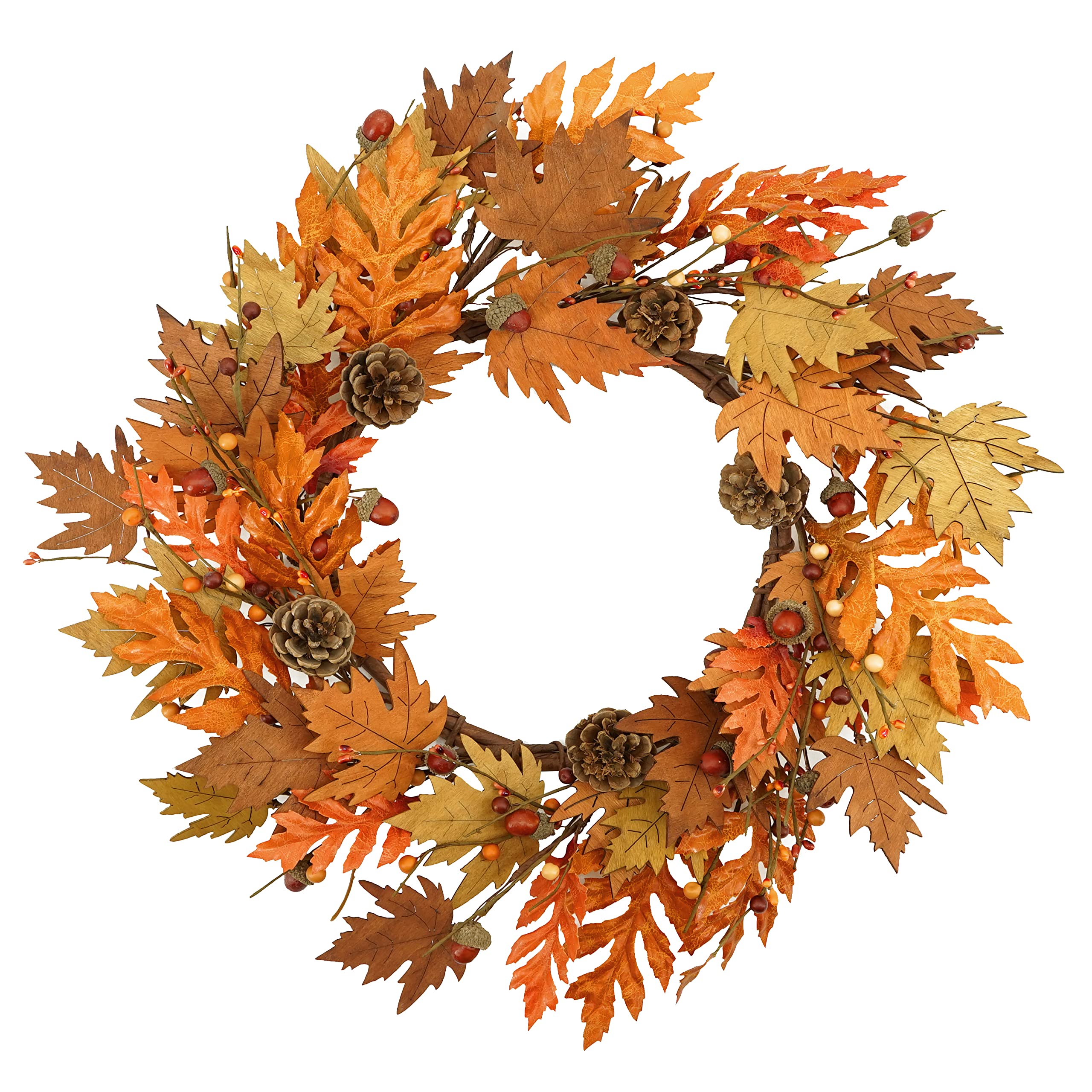 Artificial Fall Wreath Autumn Wreath Thanksgiving