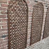 Selections Willow Garden Trellis with Curved Top 120x45cm Pack of 3 view 3
