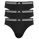 adidas Men's Athletic Stretch Brief (3-Pack)