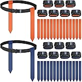 MIUONO Flag Football Belts, Flags for Flag Football Set 14 Player, Flag Football for Kids Adults and Youth Training Equipment