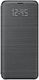 Samsung LED Display View Flip Wallet Cover Case for Galaxy S9 - Black,EF-NG960PBEGWW