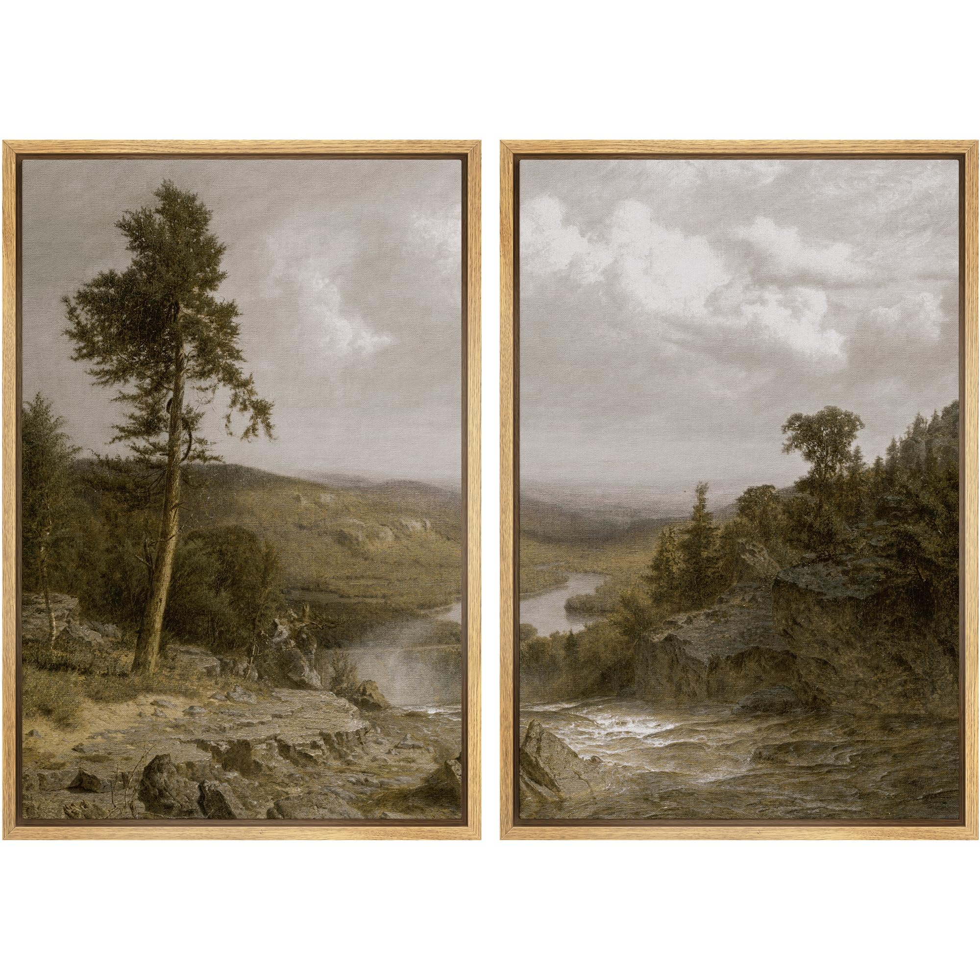 MUDECOR Framed Canvas Print Wall Art Lone Pine