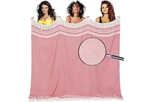 Yongoes Oversized Turkish Beach Towel Blanket Cotton Giant XL Sandproof Towels Huge Linen XXL Extra Large Big Throw Quilt Blankets for Adults Cloud Travel Camping Glamping Accessories Essentials