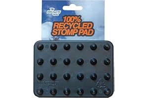 The Backcountry Swell Snowboard Stomp Pad, 100% Recycled Plastic - Spike Grip - Snowboard Traction Pad
