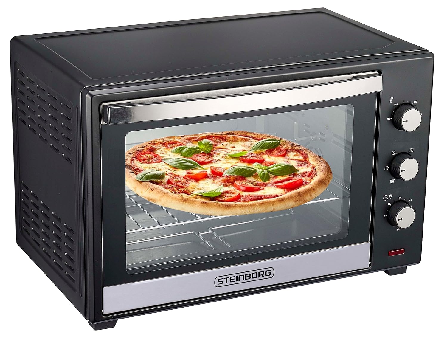 90 Min Timer Mini Forno 2200 Watt FORNETTO 60 litri Forno Ventilato Mini  Forno Accessori convezione 60 Liter Nero autoportante Forno | spiedo Forno  Pizza Forno con ventilato Fornetti tostapane urban-earth.co.uk