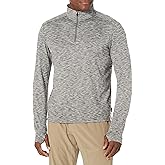 Jockey mens Pacer Space-dye Quarter Zip Pullover Sweatshirt