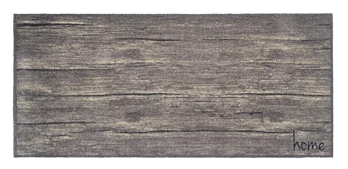 BSM 2000 Sauberlaufmatte, 150 x 67 cm, Weitere Auswahl Schmutzfangmatte, 30°C Waschbar, Rutschfest, Wood