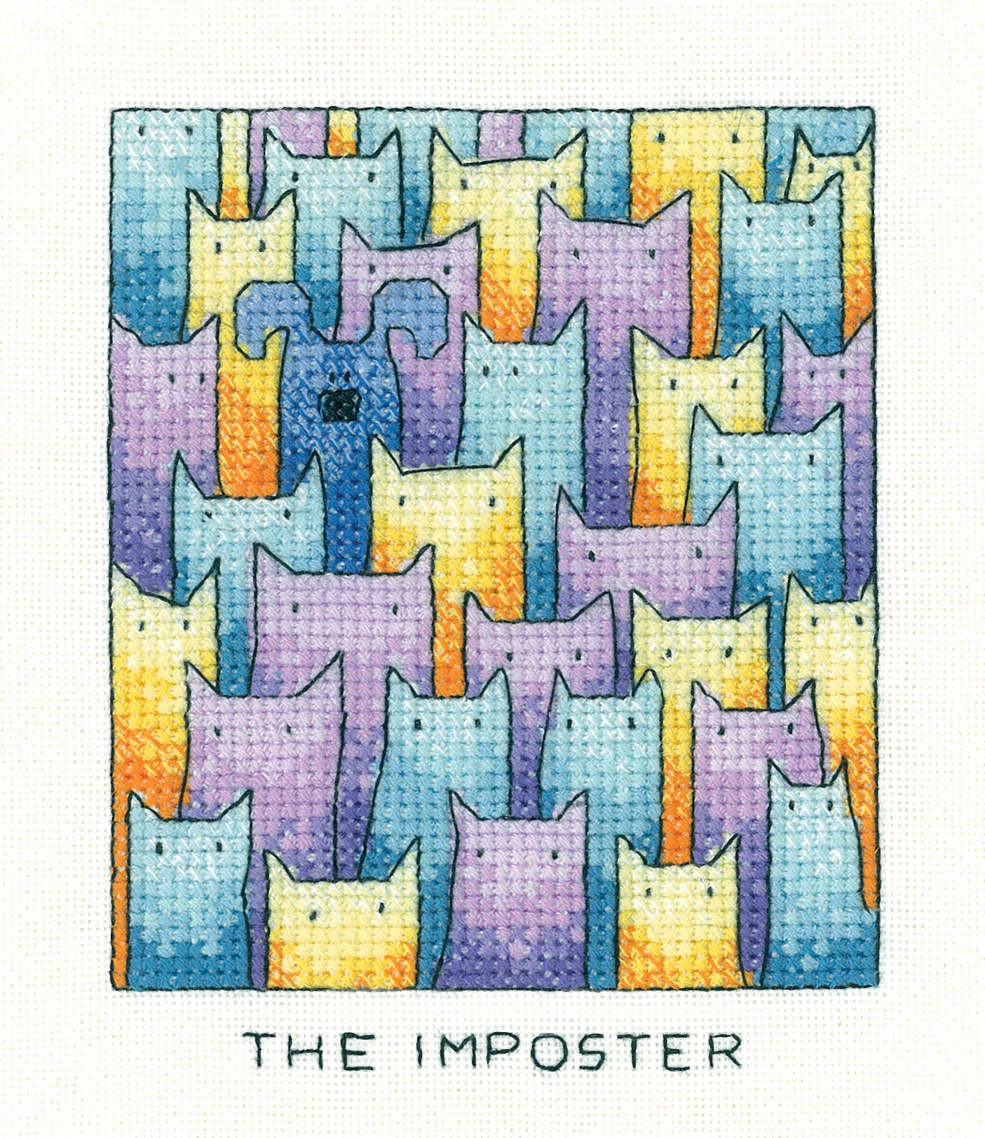 Heritage Crafts Simply Cross Stitch Kit - The Imposter