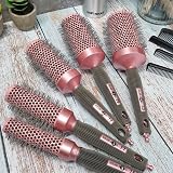 Head Jog 78 Pink Radial Brush Ceramic Coated Barrel 43mm Nylon Bristle view 2