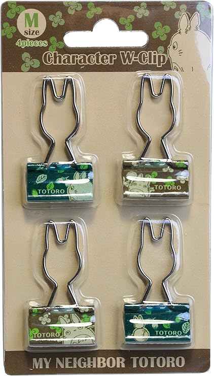 Amazon となりのトトロ キャラクターダブルクリップ クローバー柄 おもちゃ雑貨 おもちゃ