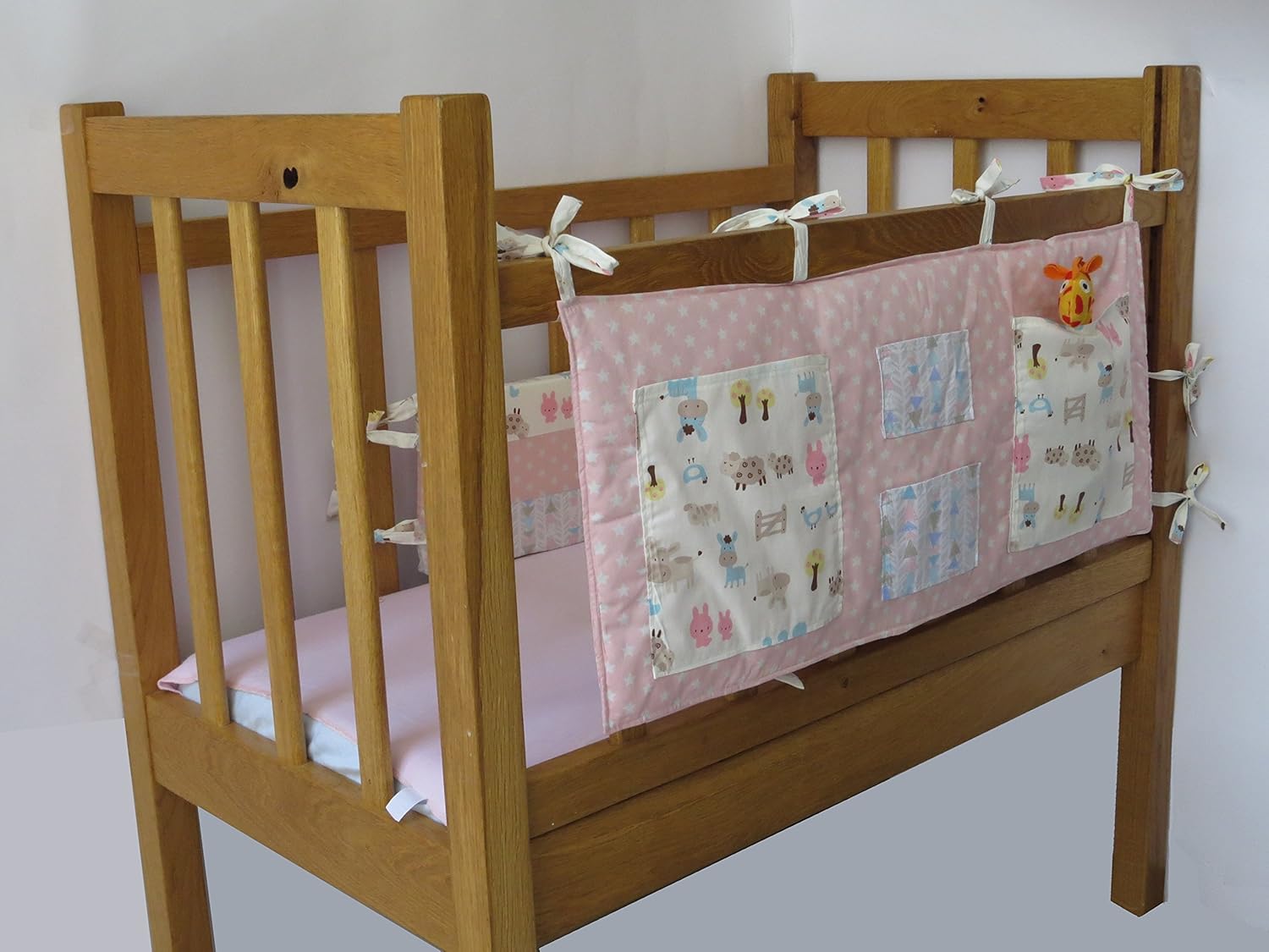 Crib organizer. Crib pocket organizer Handmade