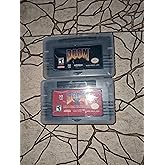 Doom Games I and II 1 and 2 One and Two X2 Games Game Boy Gameboy Advance GBA Cartridges