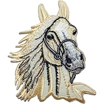 Amazon.com: Ranger Return Cream Horse Head Riding Farm Kids ...
