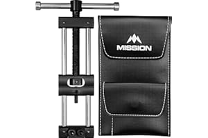 Mission Darts Unisex - Adult R-Point Expert Repointer, Silver/Black, Standard