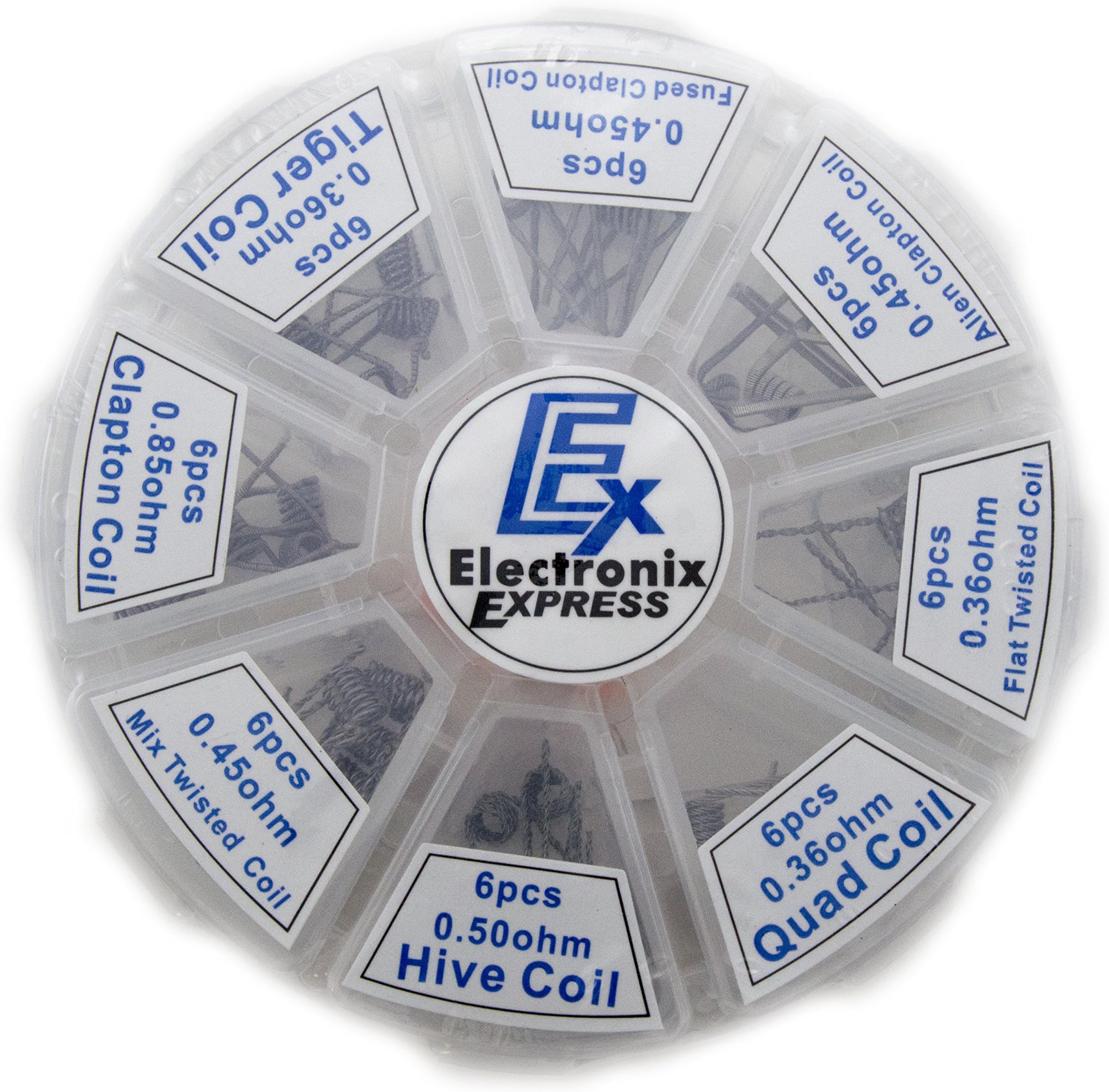 8 Different PreBuilt Coils - 48 Pieces Total by Electronix Express