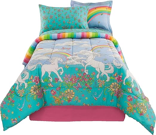 rainbow unicorn bed in a bag