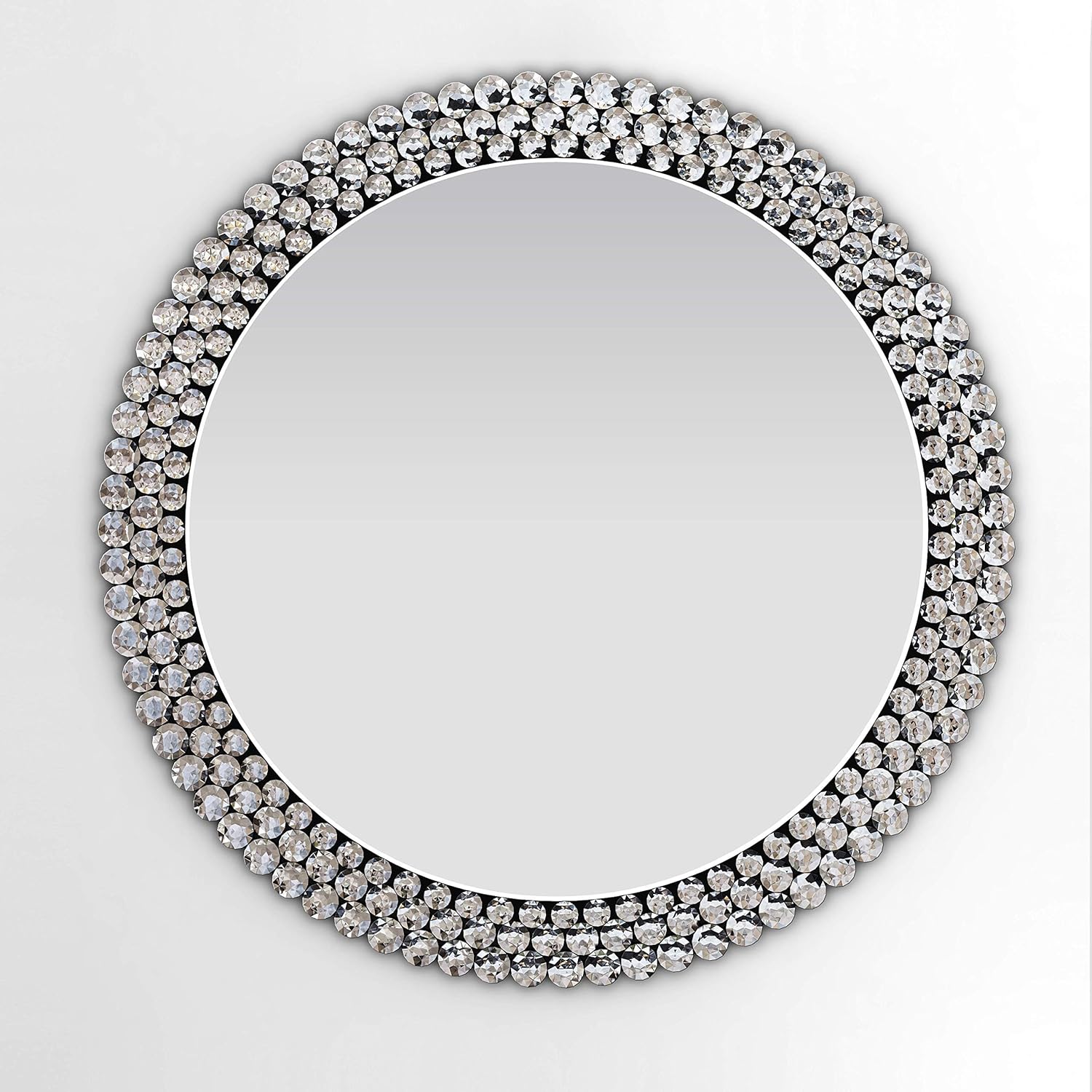 Luxury Round Wall Mirror Decorative Circle Accent Wall