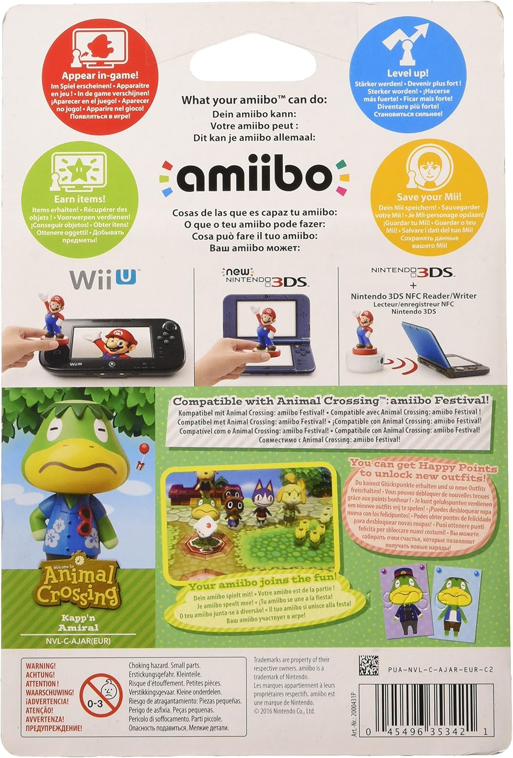 Kapp'n amiibo - Animal Crossing Collection (Nintendo Wii U/3DS), Multicolor - Image 3