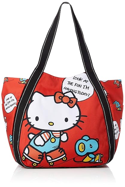 Amazon ハローキティ トートバッグ バルーントート キティちゃん