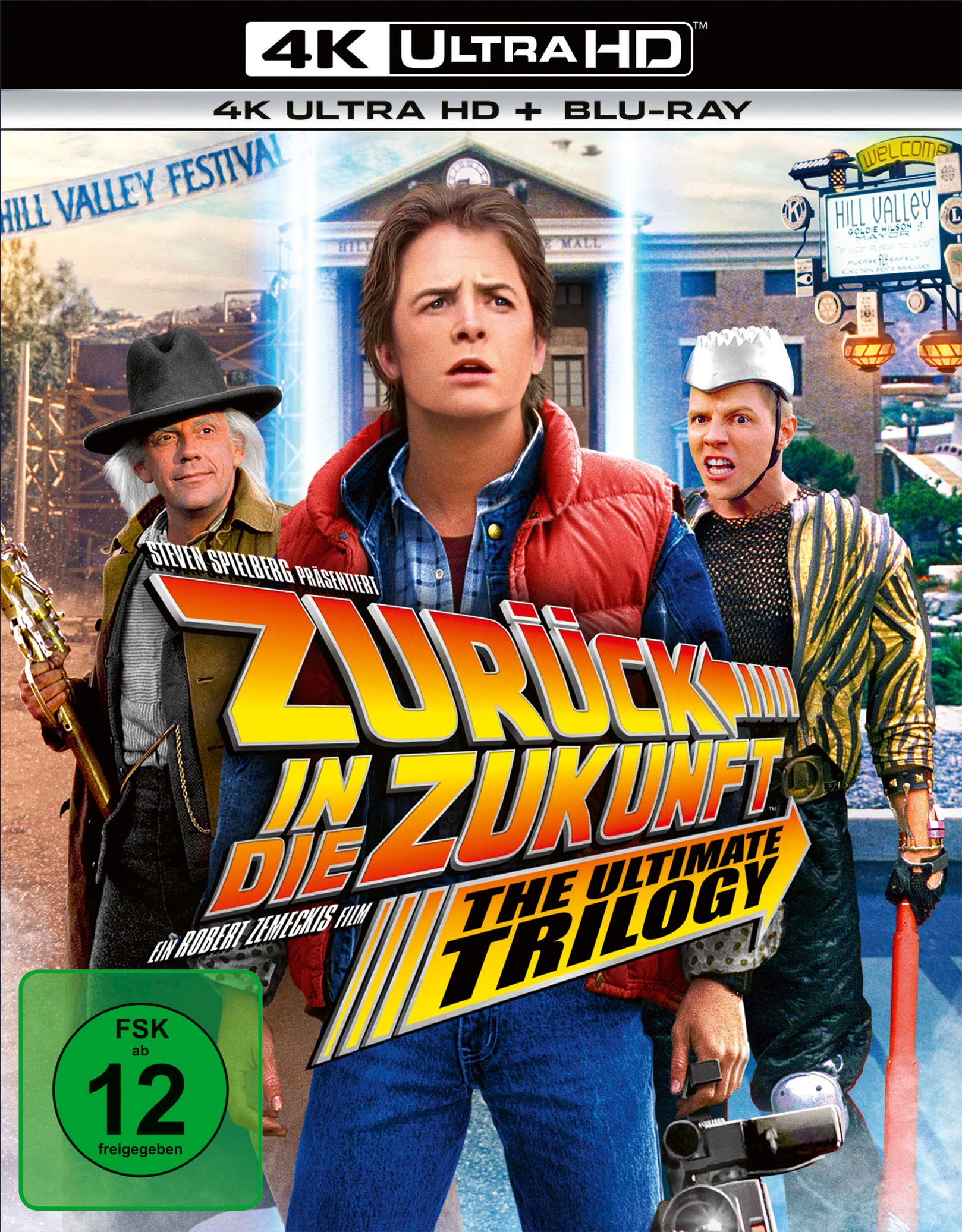 Zurück in die Zukunft - Trilogie (4K Ultra-HD) [Blu-ray] 2