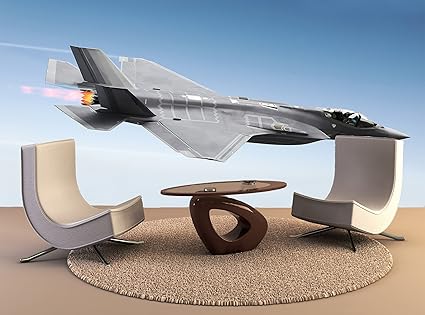 Amazoncom Photo Wall Mural F 35 A Lightning Plane Wall Art Decor