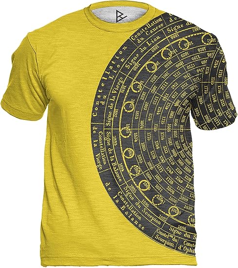 Amazon ブロウハンマー ｂｌｏｗｈａｍｍｅｒーメンズtシャツー アストルイエロウ ａｓｔｒｏｙｅｌｌｏｗ グランジ マヤ 星占い 黒 黄色 ウルバン抽象芸術メンズtシャツ Tシャツ カットソー 通販