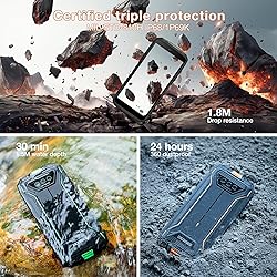 DOOGEE S41T Rugged Smartphone Unlocked 2024,Android
