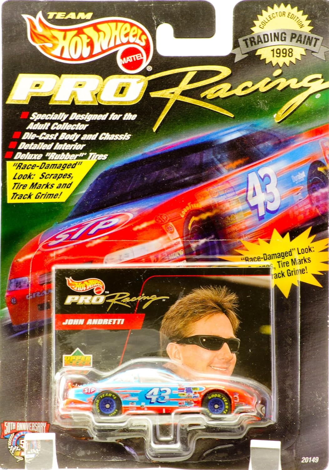 hot wheels pro racing 1998 price guide