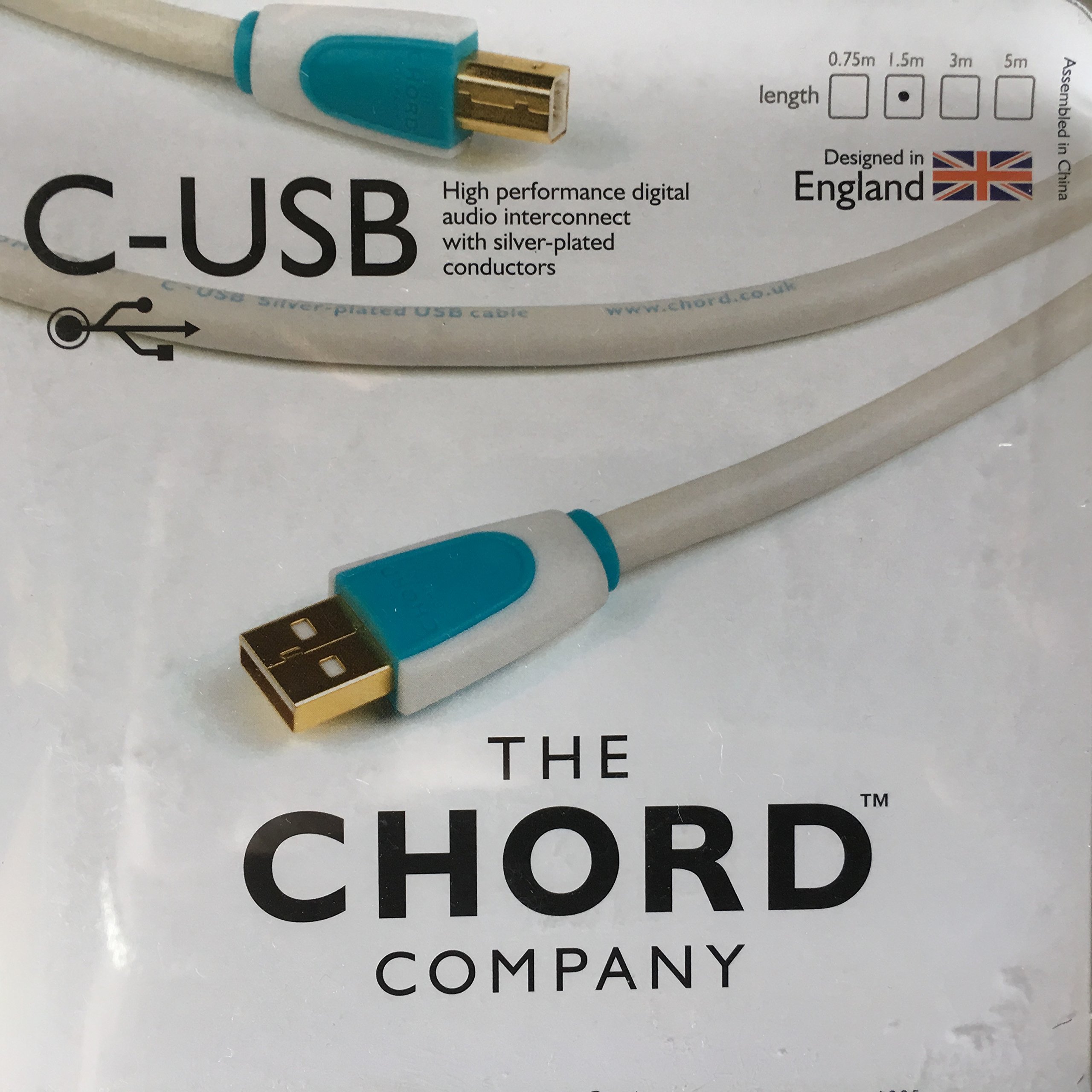 Chord C-USB USB-A to USB-B cable (1.5 metres)
