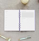 Filofax A5 Minimal Wellness Tracker Refills 56 Sheets 80gsm White view 4
