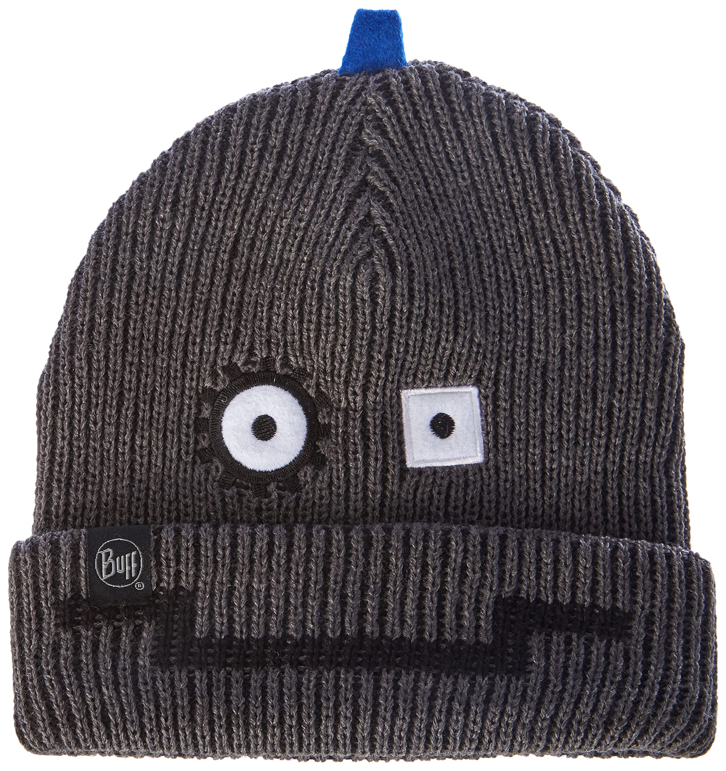 Buff Knitted Hat Funn Unisex One Size Black