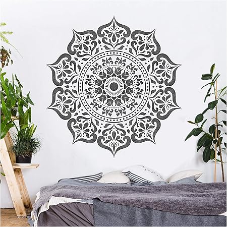 Amazon Com Manali Furniture Wall Floor Stencil For Paint 18cm